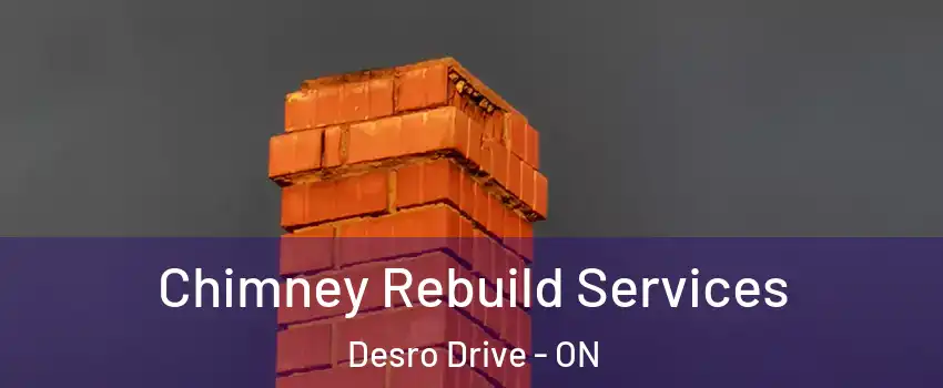  Chimney Rebuild Services Desro Drive - ON