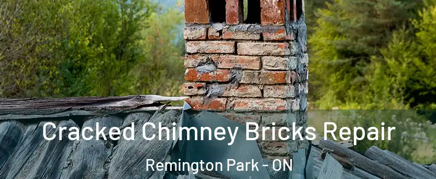  Cracked Chimney Bricks Repair Remington Park - ON