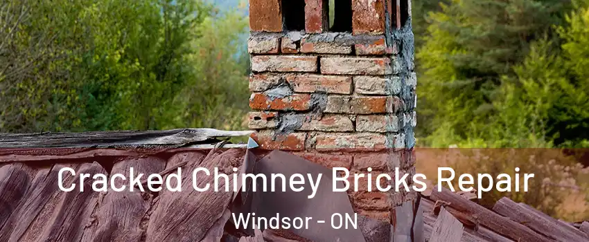  Cracked Chimney Bricks Repair Windsor - ON