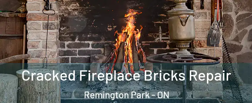  Cracked Fireplace Bricks Repair Remington Park - ON