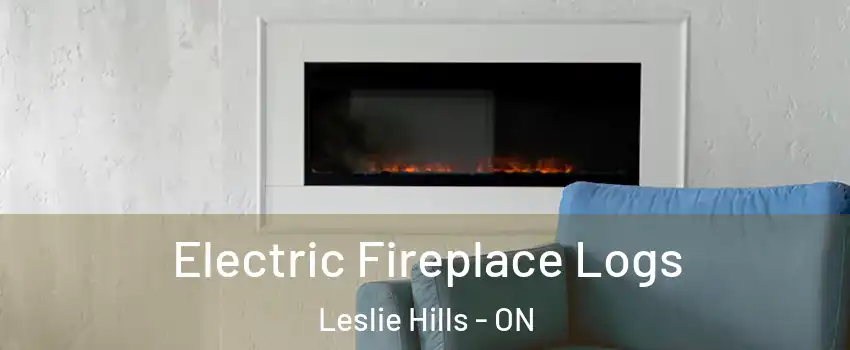  Electric Fireplace Logs Leslie Hills - ON