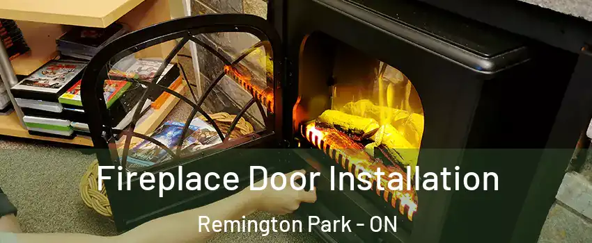 Fireplace Door Installation Remington Park - ON