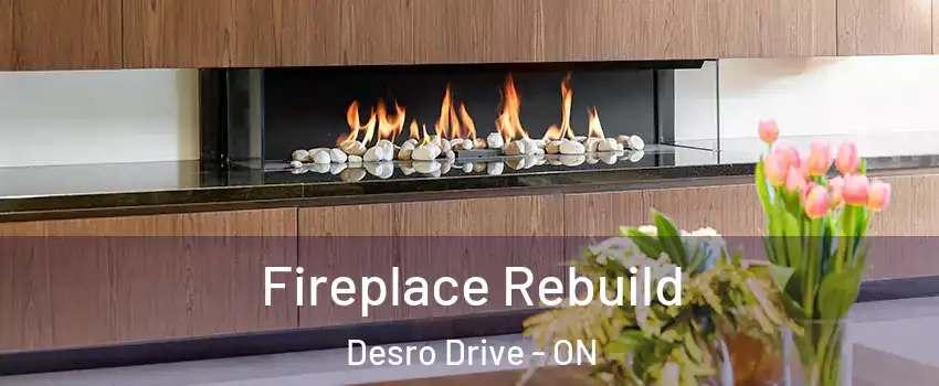  Fireplace Rebuild Desro Drive - ON