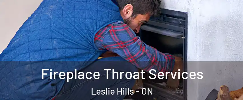 Fireplace Throat Services Leslie Hills - ON
