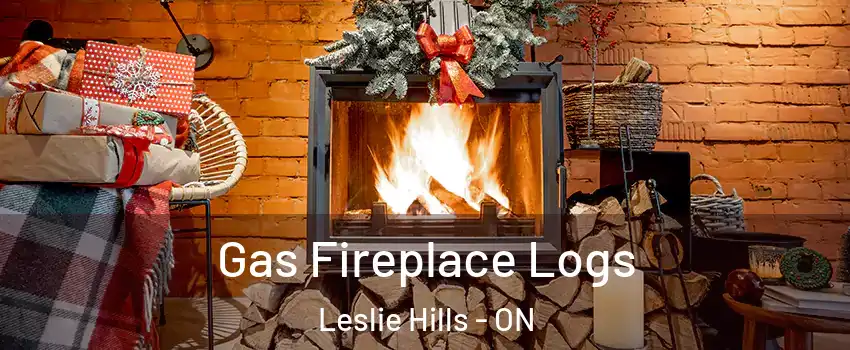 Gas Fireplace Logs Leslie Hills - ON