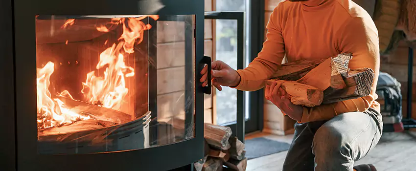 Residential Fireplace Ceramic Glass Installation in Windsor, ON