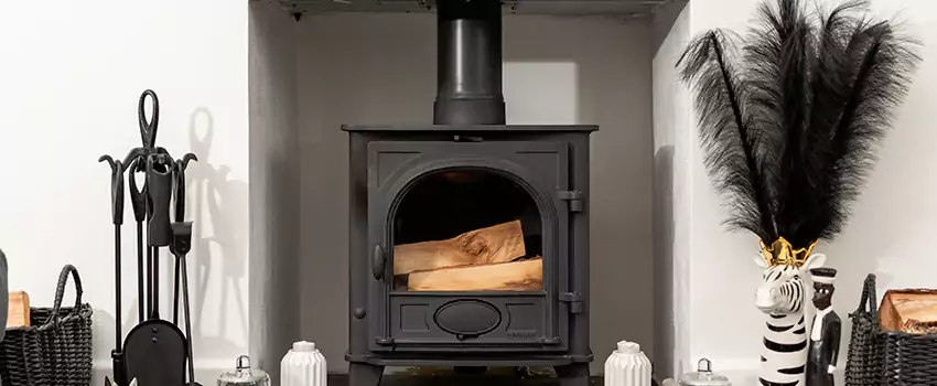 Thelin Hearth Products Providence Pellet Insert Fireplace Installation in Windsor, ON